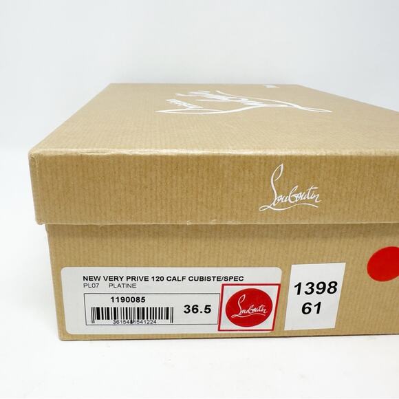 Christian Louboutin New Very Prive 120 Heels EU 36.5 - Picture 11 of 12
